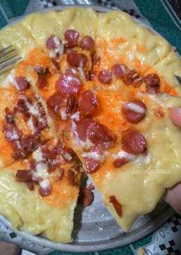 Pizza kukus, yum!