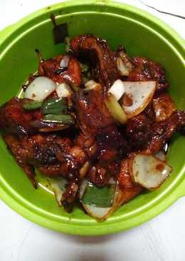 Ayam kecap simple