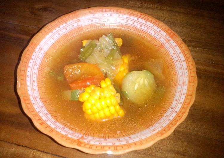 Resep Sayur asem jakarta isi suka2 segar Dari endahoksen