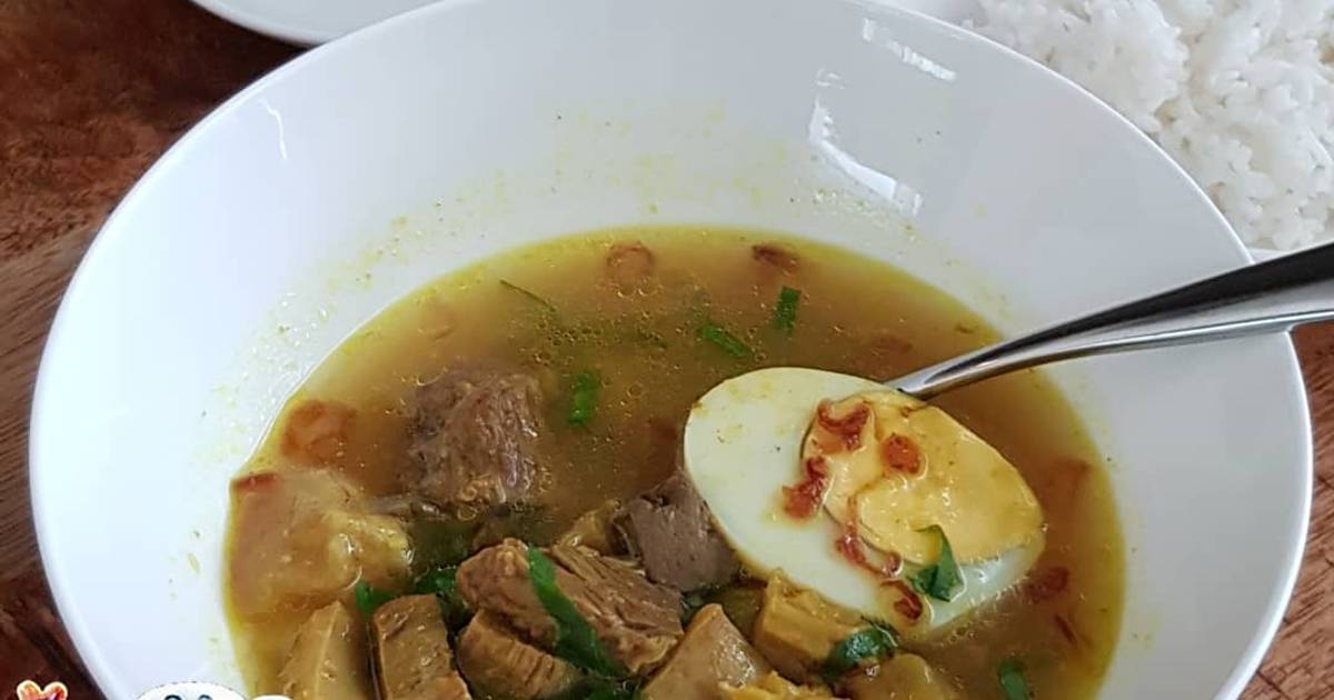 107 resep  soto madura  enak dan sederhana Cookpad