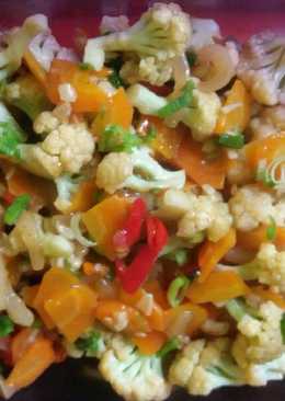 Tumis Kembang Kol Wortel