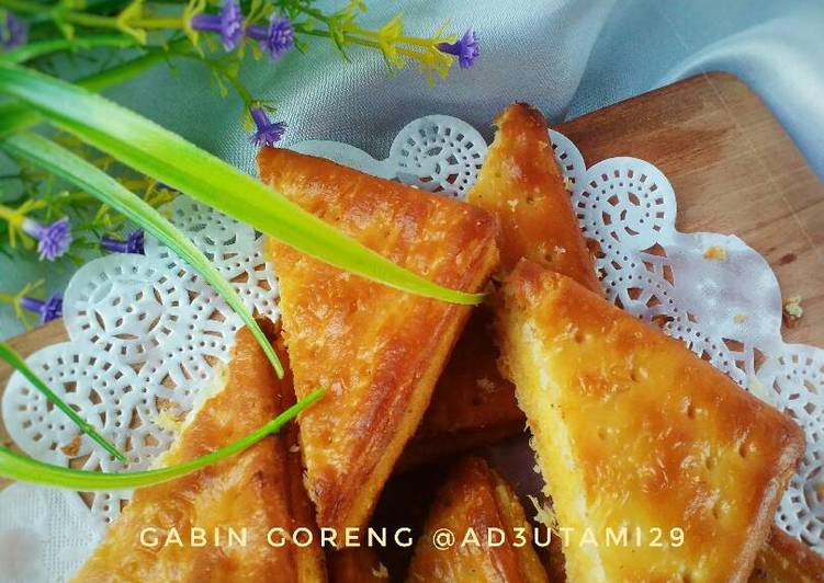 resep masakan Gabin Goreng isi Tape