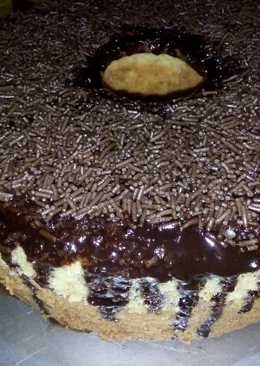 Bolu Pisang Saos Coklat
