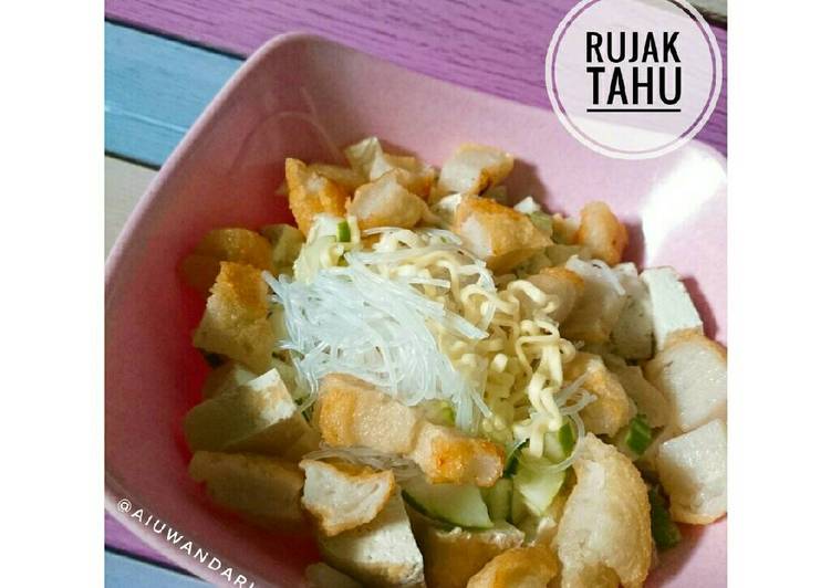 gambar untuk resep Rujak Tahu