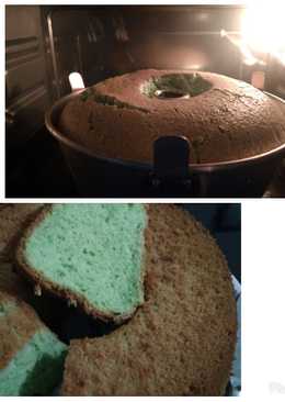 Chiffon cake pandan