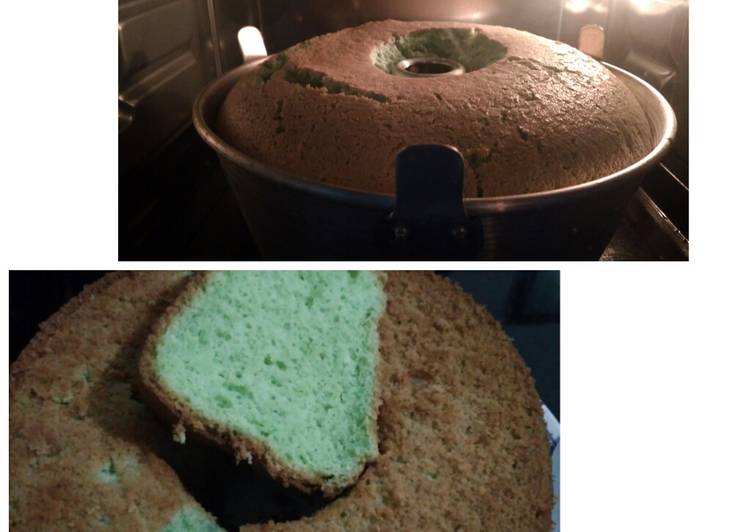 resep makanan Chiffon cake pandan