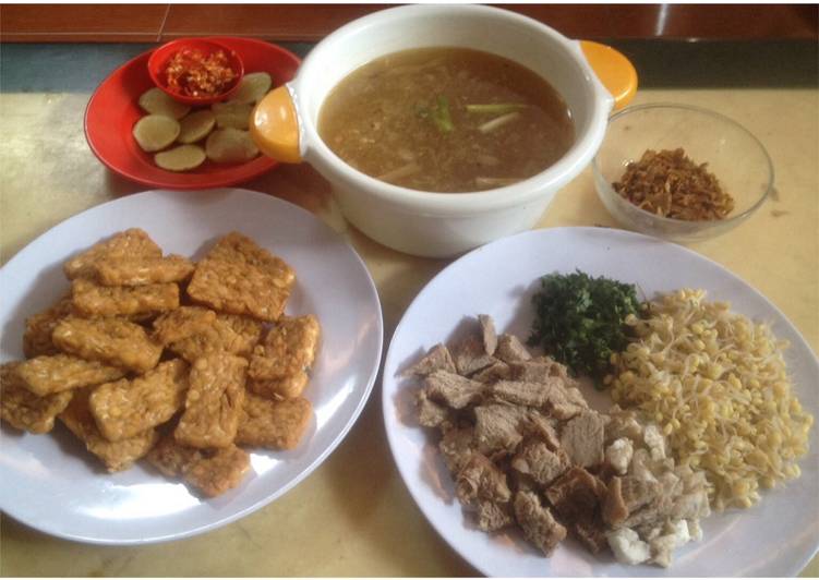 gambar untuk cara membuat Soto Daging Sapi Kuah Bening