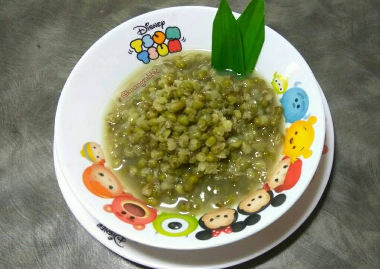 resep lengkap untuk Bubur Kacang Hijau Simple & Praktis