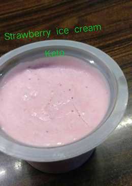 Strawberry ice-cream_keto