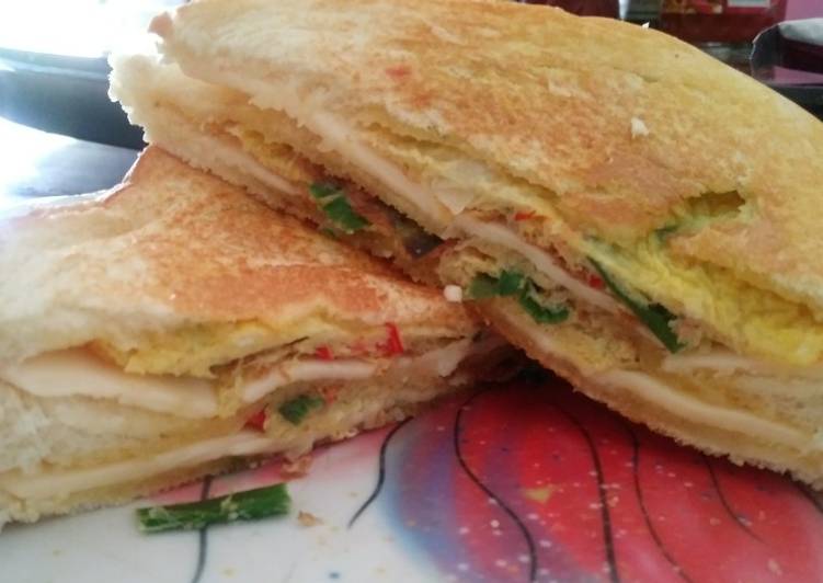 cara membuat Sandwich sederhana