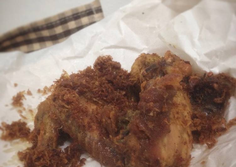 Resep Ayam Goreng Serundeng