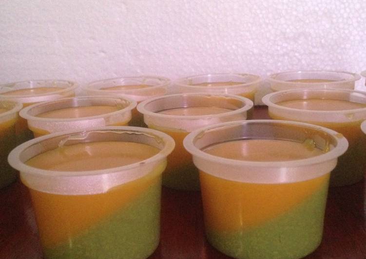 gambar untuk resep Puding alpukat mangga