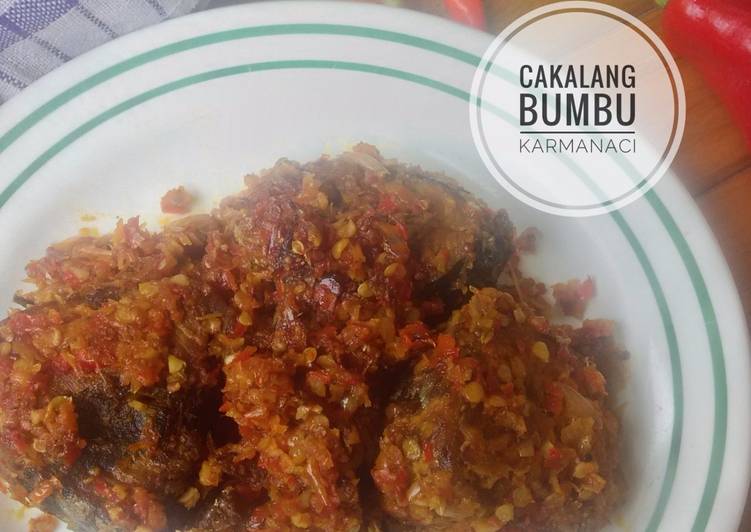 resep lengkap untuk Cakalang Bumbu Karmanaci