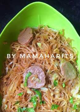 Bihun goreng sederhana