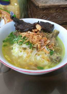 Soto daging khas jawa tengah