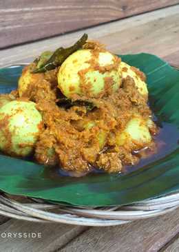 Rendang Telur (#pr_masakanbersantan)