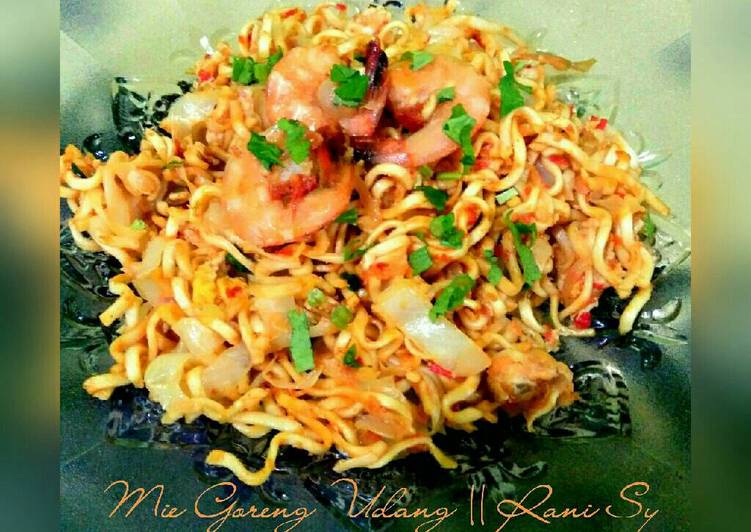 gambar untuk resep makanan Mie Goreng Udang