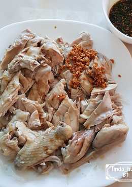 Ayam pekcamke (chicken hainanese)