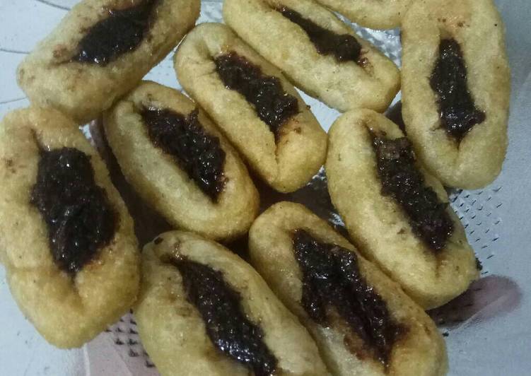 resep lengkap untuk Pempek belah (dos)