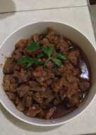 Daging gongso khas Madura