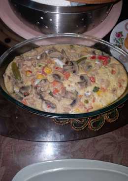 Kukus Telur Ayam Jamur