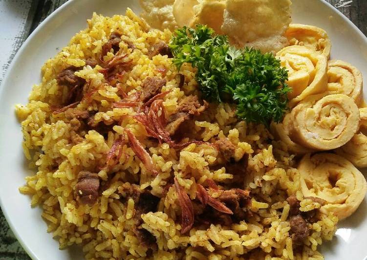 resep makanan NASI KEBULI MAGICOM #KitaBerbagi