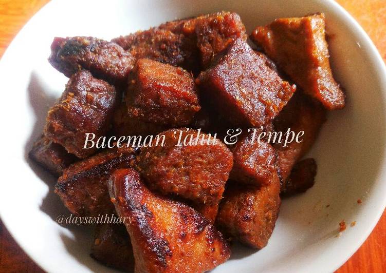 gambar untuk resep makanan Bacem Tahu & Tempe