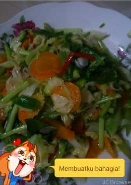 Sayur capcay sederhana