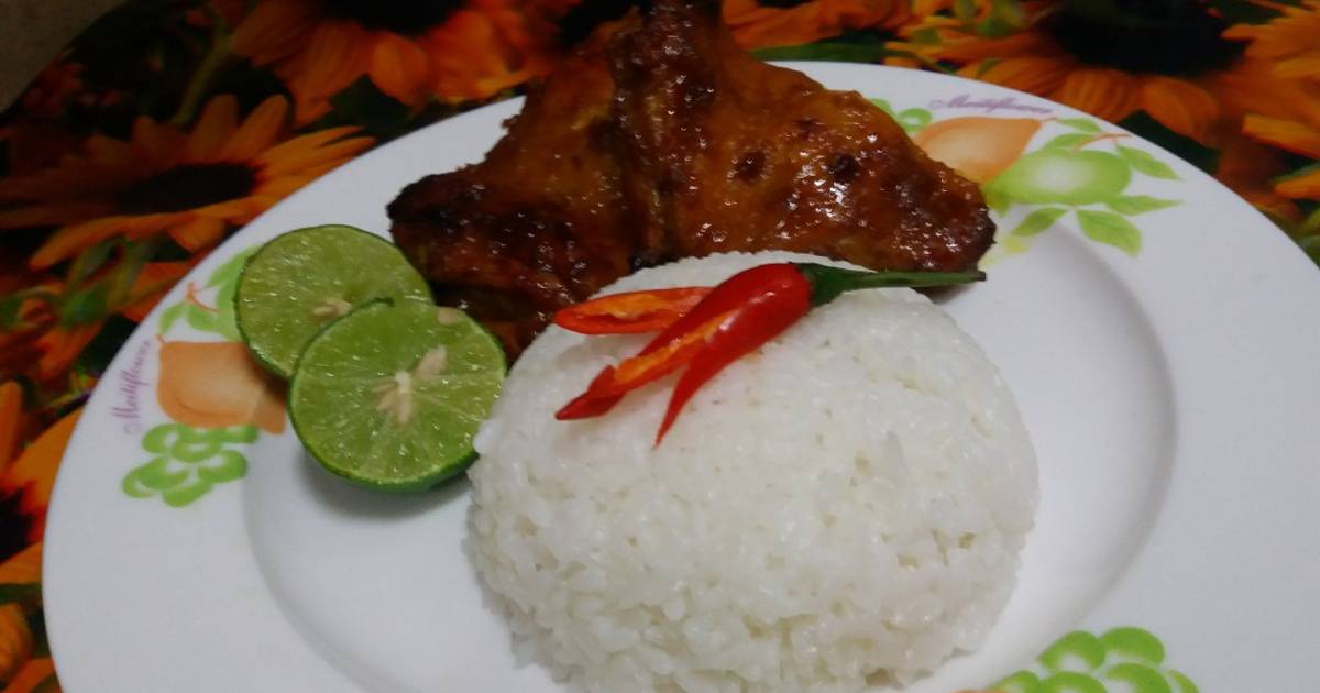 Resep Ayam  panggang  rumahan ala ochie hayfa wahbe