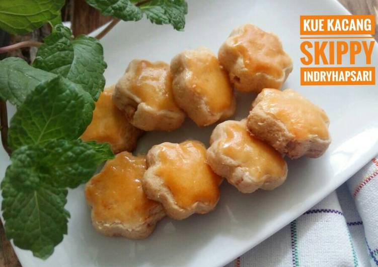 bahan dan cara membuat Kue Kacang Skippy Chunky