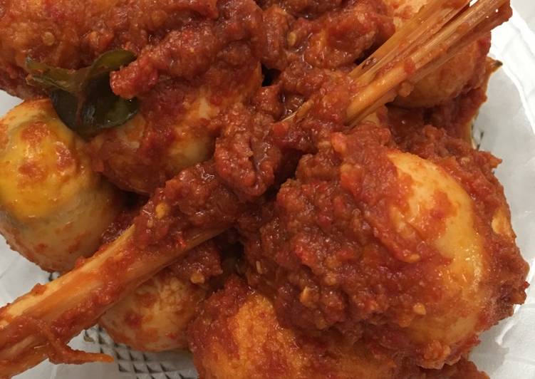 cara membuat Telor balado