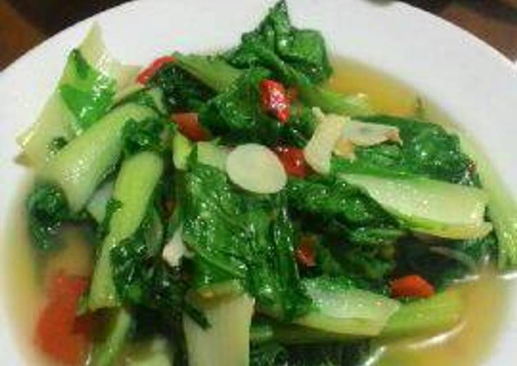 gambar untuk resep Tumis baby Pakchoy with garlic