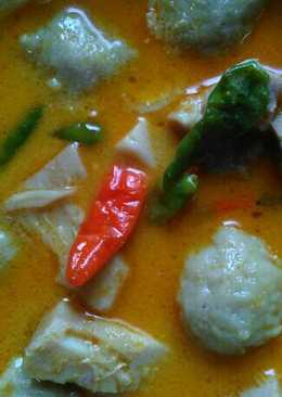 Gulai nangka bakso