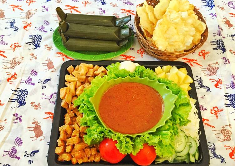 resep lengkap untuk Gado-Gado