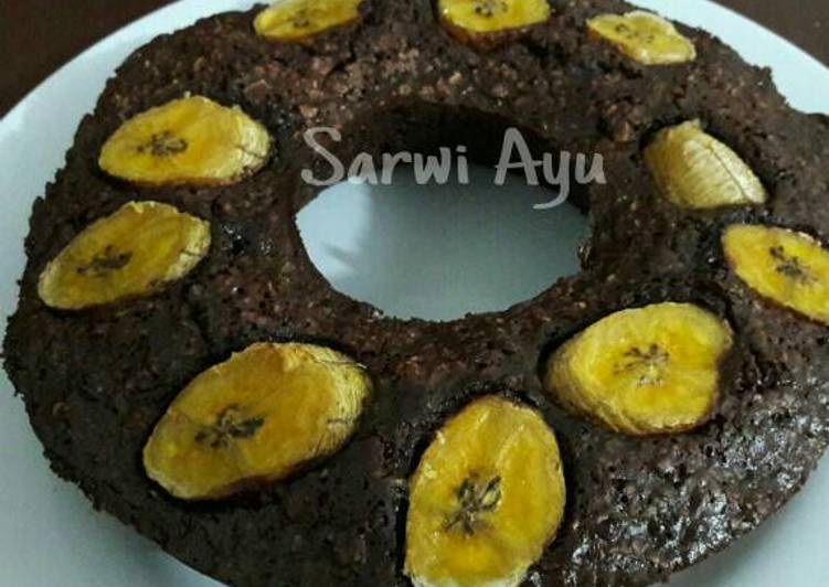 resep lengkap untuk Oat Cake Choco #indonesiamemasak