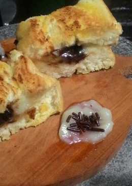 Roti Bakar Durian Cokelat