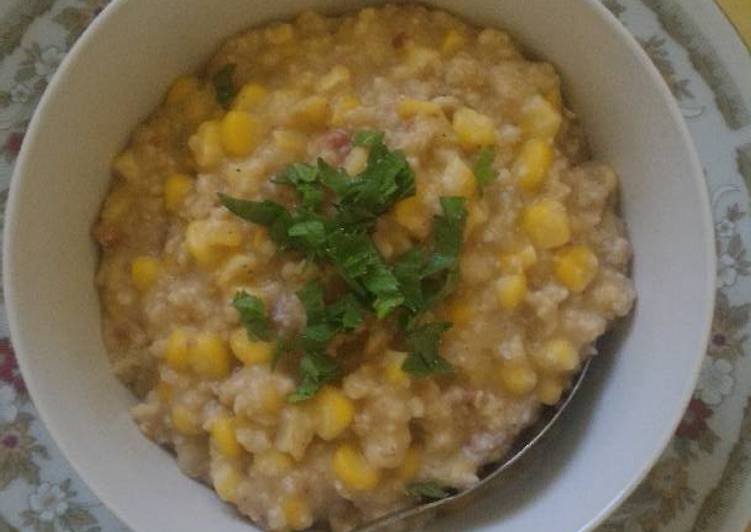 resep makanan Bubur Quaker Jagung