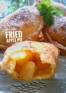 Fried apple pie (kulit molen)