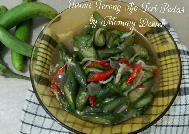 Resep Tumis Terong Ijo Teri Pedas#PR_olahanterong