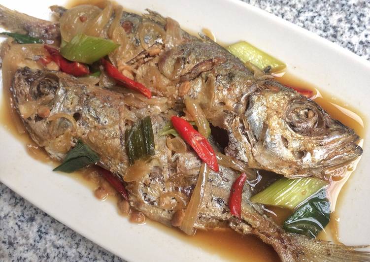 resep makanan Kembung Masak Tauco Tanpa Santan