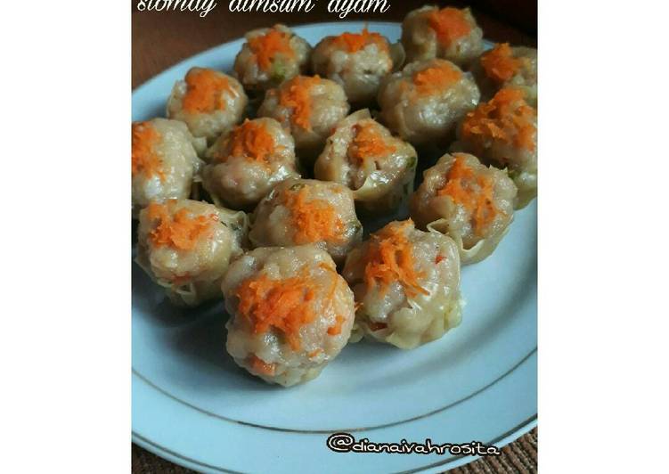  Resep  Siomay Dimsum  Ayam  oleh diana Ivah Rosita Cookpad 