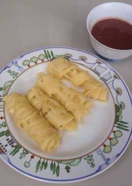 Kue Jala Saus Coklat