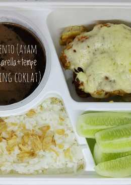 Ayam geprek mozarella / keju leleh