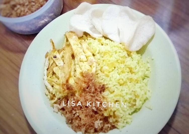 #8 Nasi kuning sangrai #SeninSemangat