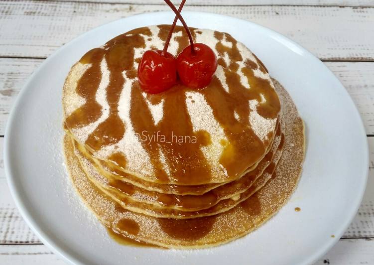 gambar untuk cara membuat Pancake pisang