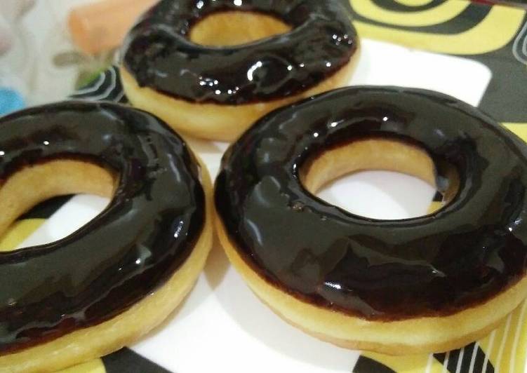 bahan dan cara membuat Donat ala J.CO