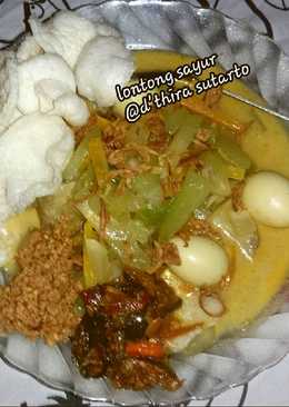 Lontong sayur ala-ala