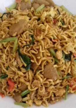 Mie Tek Tek goreng Pedas Homemade