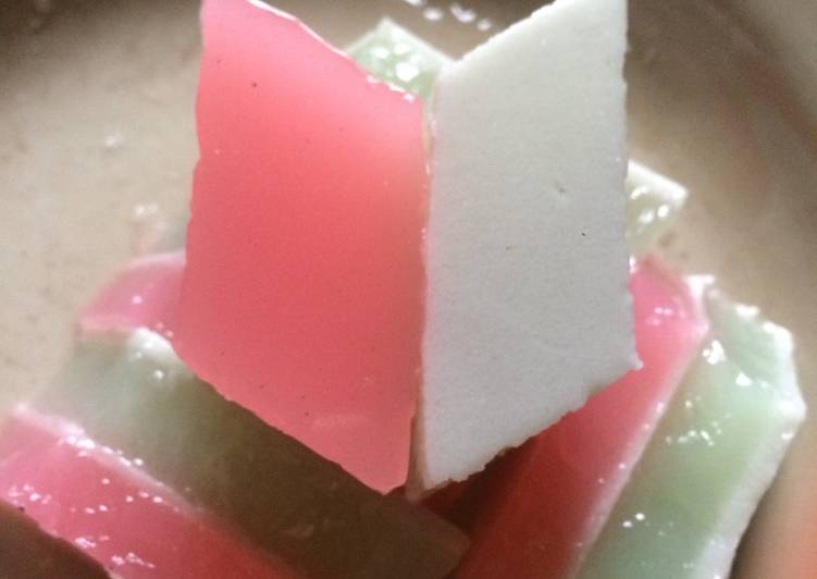 gambar untuk resep Puding lapis santan