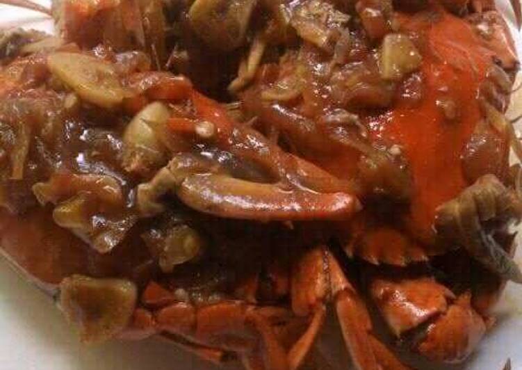 Resep Kepiting pedas manis Kiriman dari EnyraHma NaYaka